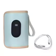 Chauffe biberon nomade bleu