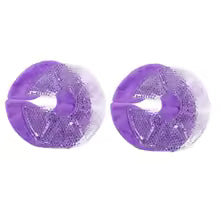 Coussinet d'allaitement violet 2 pièces