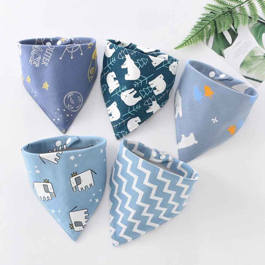 Bavoir bandana | Élégance Absorbante - Bébé Intellect