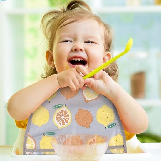 Bavoir bebe | Imperméable Ajustable - Bébé Intellect