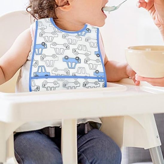 Bavoir bebe | Imperméable Ajustable - Bébé Intellect