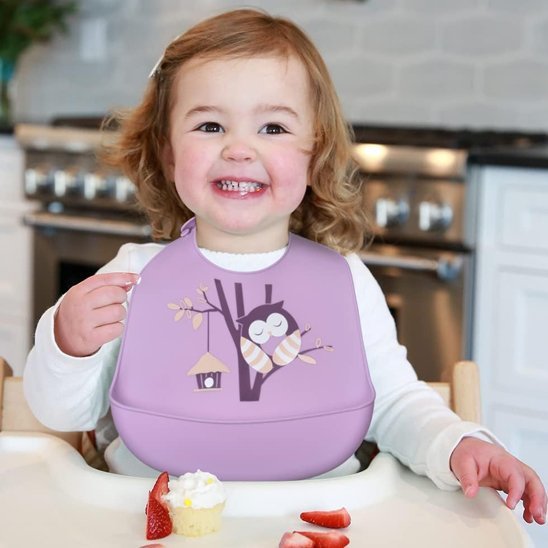 Bavoir bébé | Imperméable Babygourmet - Bébé Intellect