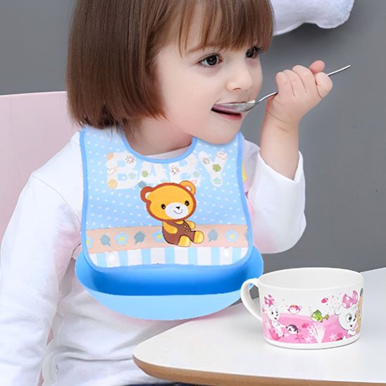 Bavoir bebe | impermeable Repas Sans Tache - Bébé Intellect
