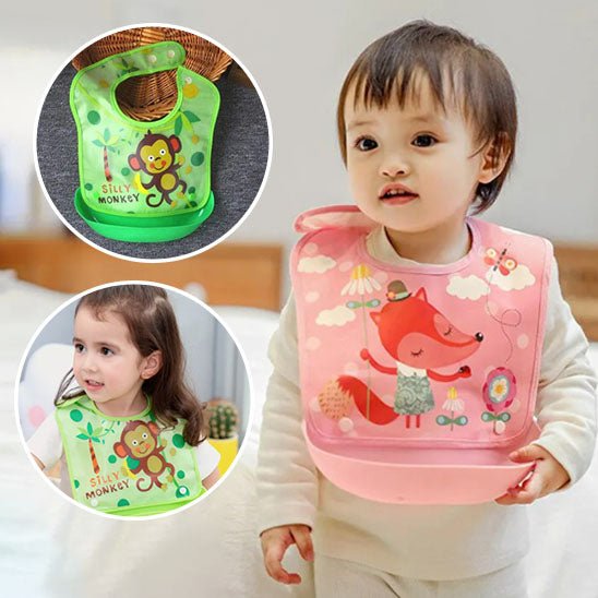 Bavoir bebe | impermeable Repas Sans Tache - Bébé Intellect