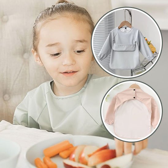 bavoir manche longue | ImperBaby - Bébé Intellect