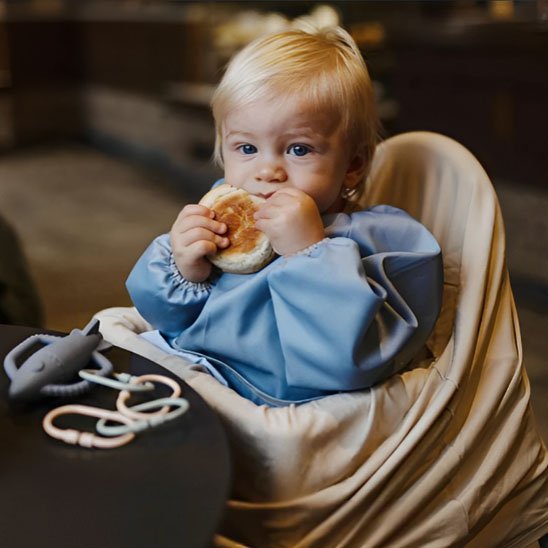 bavoir manche longue | ImperBaby - Bébé Intellect