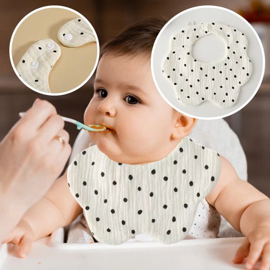 Bavoirs bébé | Imperméable Ajustable - Bébé Intellect