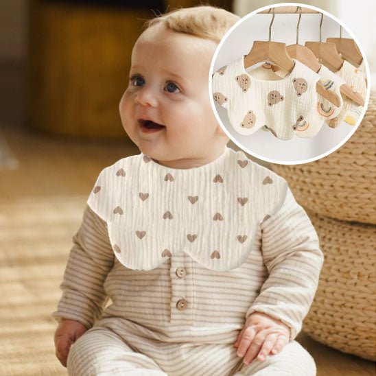 Bavoirs bébé | Imperméable Ajustable - Bébé Intellect