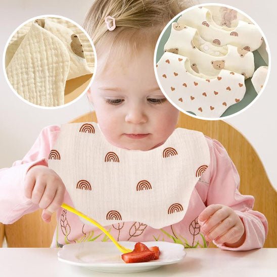 Bavoirs bébé | Imperméable Ajustable - Bébé Intellect