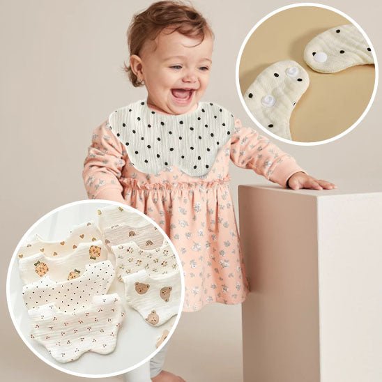 Bavoirs bébé | Imperméable Ajustable - Bébé Intellect