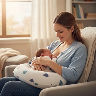Coussin d'allaitement | Ergonomique - Bébé Intellect