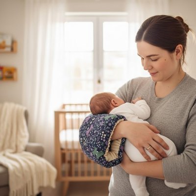 Coussin d'allaitement | Ergonomique Confort Optimal - Bébé Intellect