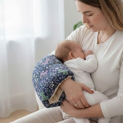 Coussin d'allaitement | Ergonomique Confort Optimal - Bébé Intellect