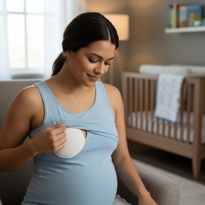 Coussinet d'allaitement | Éco - Confort - Bébé Intellect