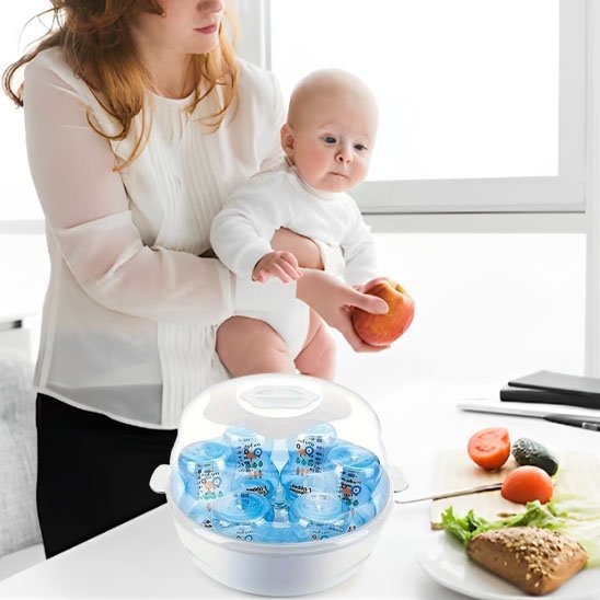 Stérilisateur biberon | Ultra - rapide - Bébé Intellect