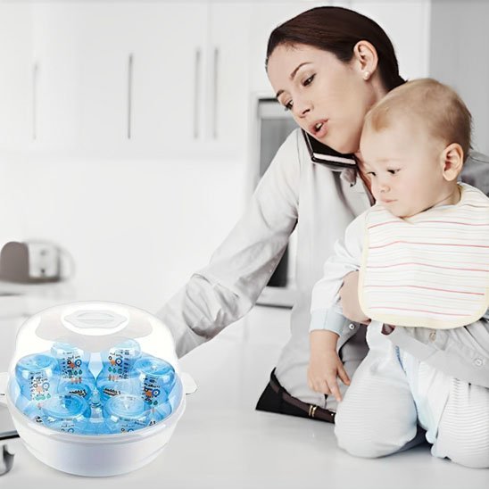 Stérilisateur biberon | Ultra - rapide - Bébé Intellect